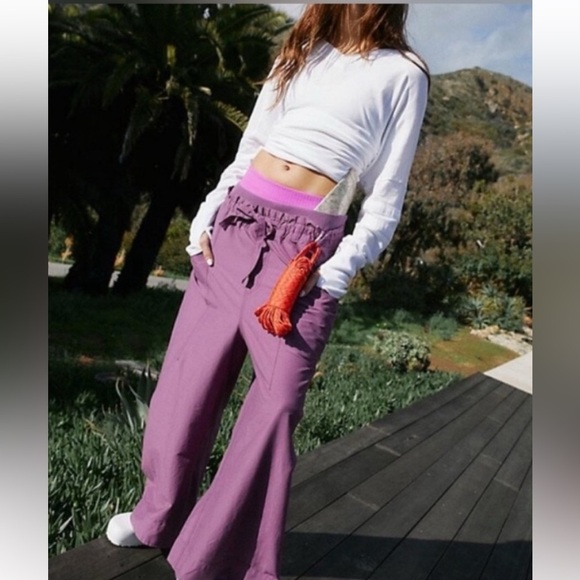 NEW Free People Movement Fresh Start Pants Size Small $98 Retail NWOT - Picture 2 of 10